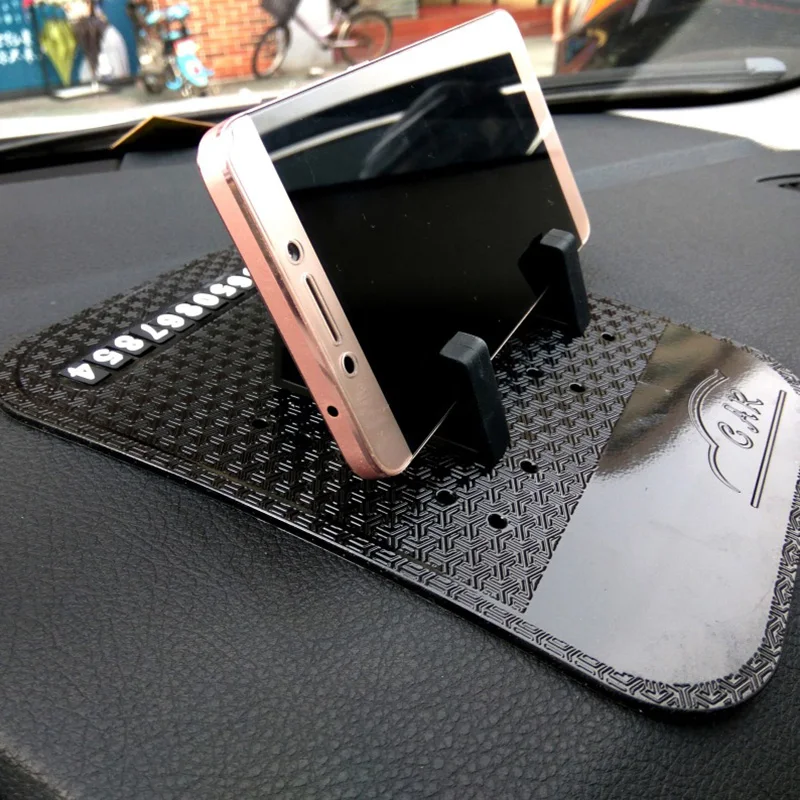 Mobile Phone Holders Stands Car Dashboard Nonslip Pad Silicone Mat For Multifunction Gps