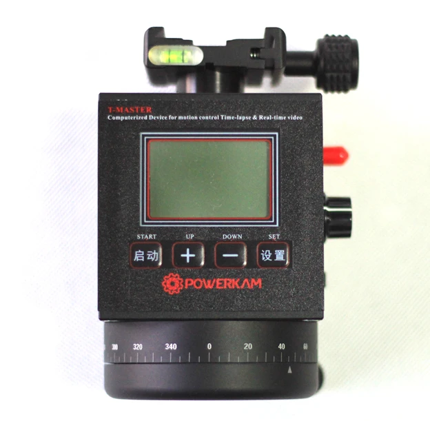 

PowerKam T-MASTER Motorized and programmable camera stand for time lapse and panoramic photography