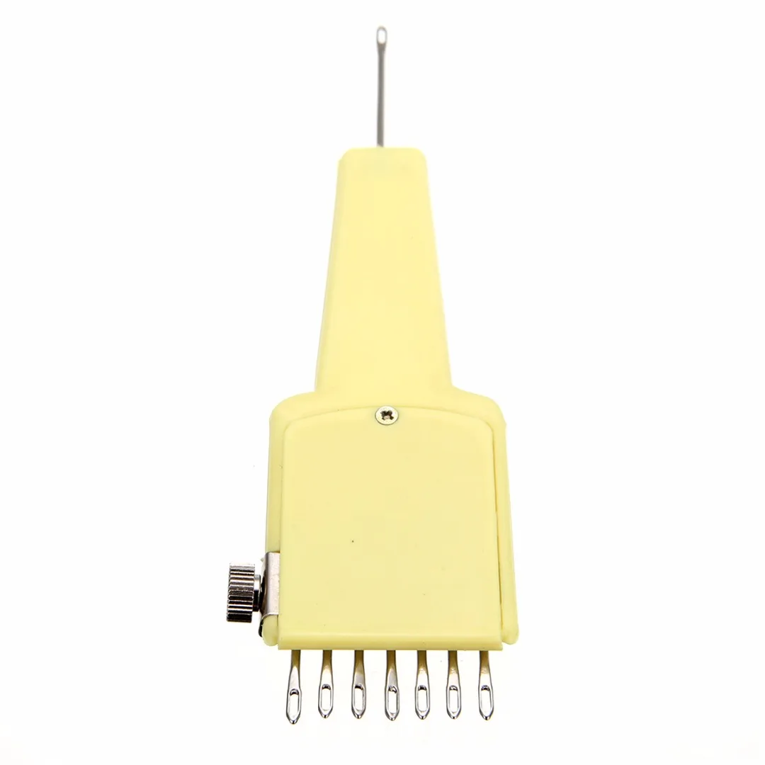 New 1x7 4.5/9mm Gauge Transfer Tool Yellow For Brother KH820 KH830 4.5mm Knitting Machine