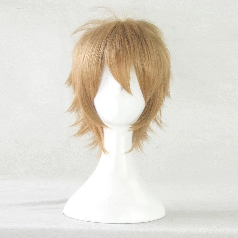 Danganronpa Togami Бьякуя Косплэй Искусственные парики для человека Обувь мальчиков