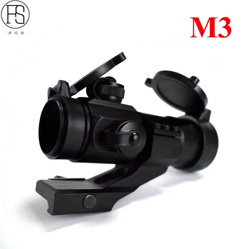 

Tactical Hunting Optics Sight Scope M3 Red & Green Dot Sight Scope 20mm Rail Shooting Riflescope Airsoft Sight For CS Wargame