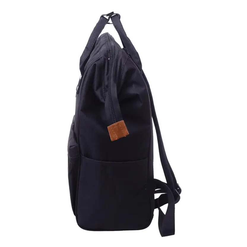 Унисекс однотонный рюкзак, школьная дорожная сумка, двойная сумка на плечо, сумка на молнии, женский рюкзак, все для школы, A0430#30