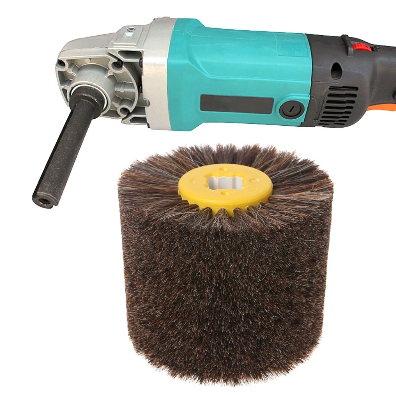 

Best Deburring Horsehair Round Brush Head Polishing Grinding Buffing Wheel Woodworks LS'D Tool