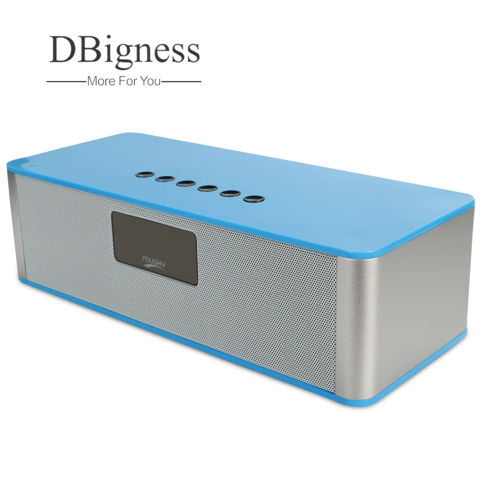 

Dbigness Bluetooth Speaker Alarm Clock Audio Wireless Speaker for Phone Computer Bluetooth Stereo Speaker Caixa De Som Sound