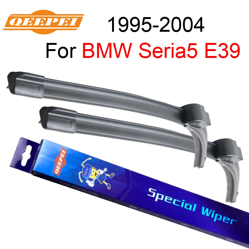 QEEPEI Wipers Blade For BMW 5 Series E39 1995-2004 26''+22'' Car Accessories For Auto Rubber Windshield Windscreen Wiper CPZ103