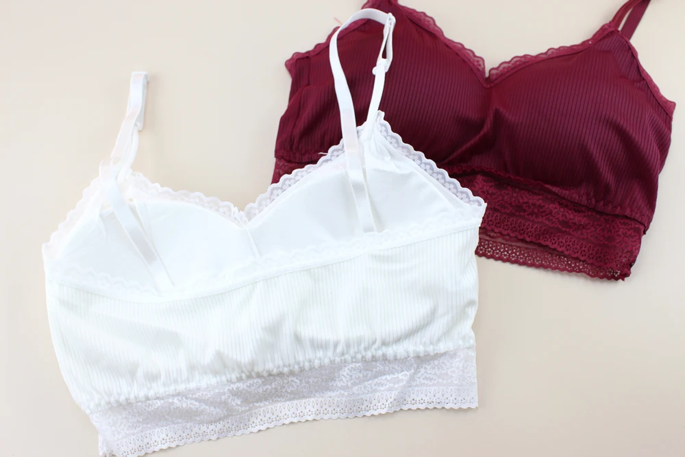 

SP&CITY Simple Lace Top Women Bra Thin Light Bralette Breathable Bras Seamless Hollow Out Sexy Lingerie French Underwear Vogue