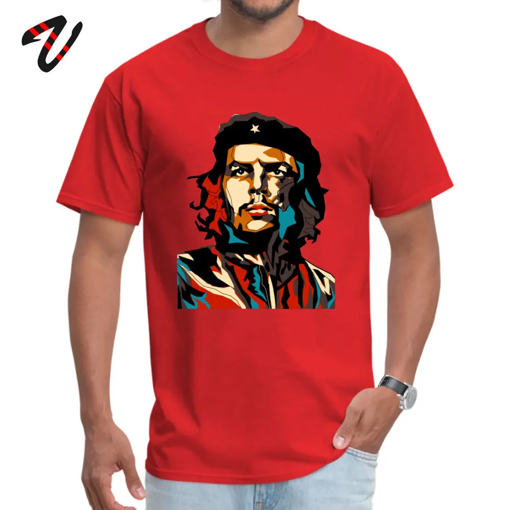 Che Guevara Summer/Autumn 100% Cotton O-Neck T Shirt Short Sleeve Classic T-Shirt 2018 New Summer T-shirts Free Shipping Che Guevara -12592 red