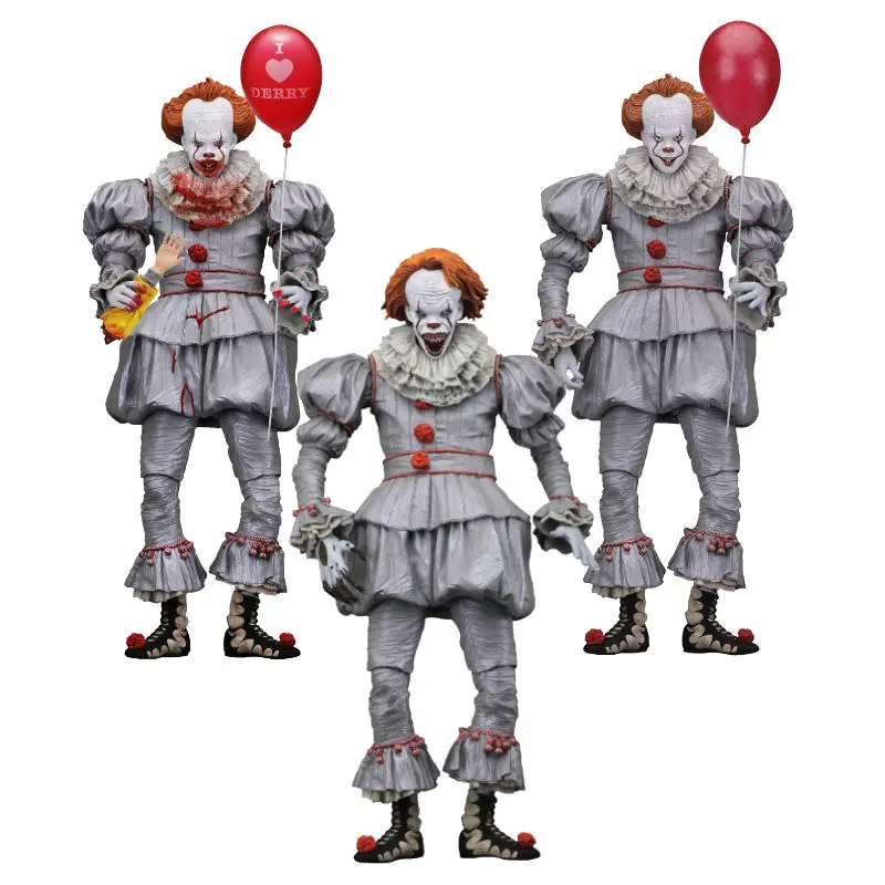 

NECA IT Pennywise Joker Stephen King Clown Action Figure Toy Brinquedos Figurals Collection Model Gift