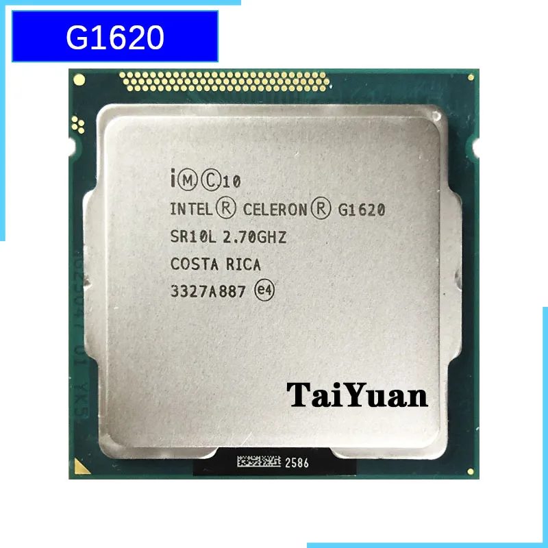 Двухъядерный процессор Intel Celeron G1620 2 7 ГГц Мб 55 Вт LGA 1155 | Компьютеры и офис