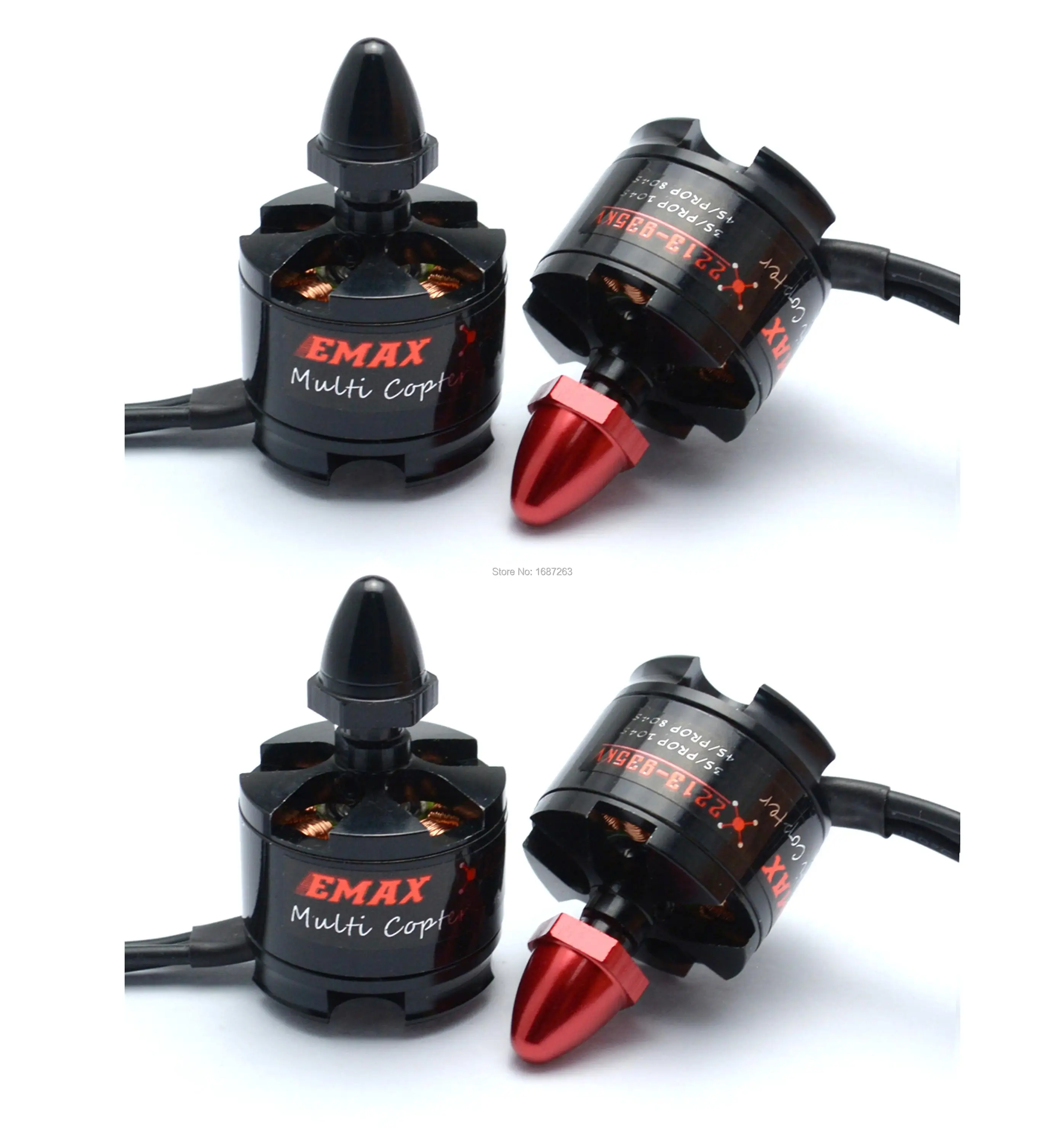 EMAX MT2213 2213 935KV Brushless Motor CW CCW for F450 F550 X525