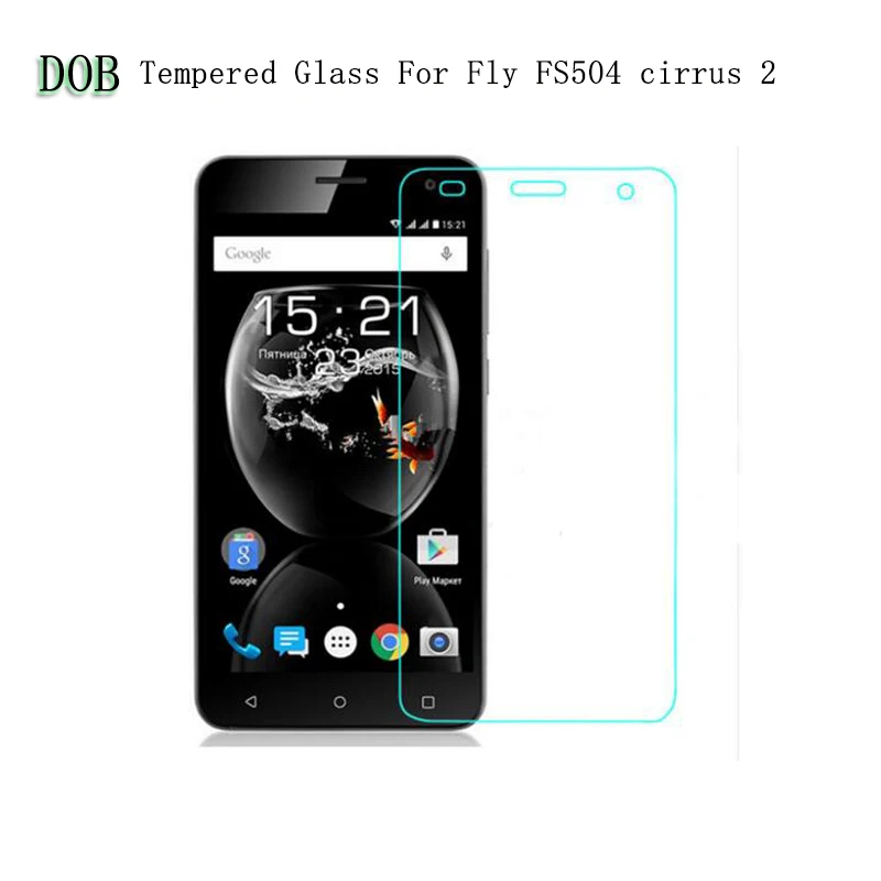 Закаленное стекло Fly FS504 для IQ4404 4412 4514 FS451 FS517 FS523 518 516 522 508 Защитная пленка экрана 9H