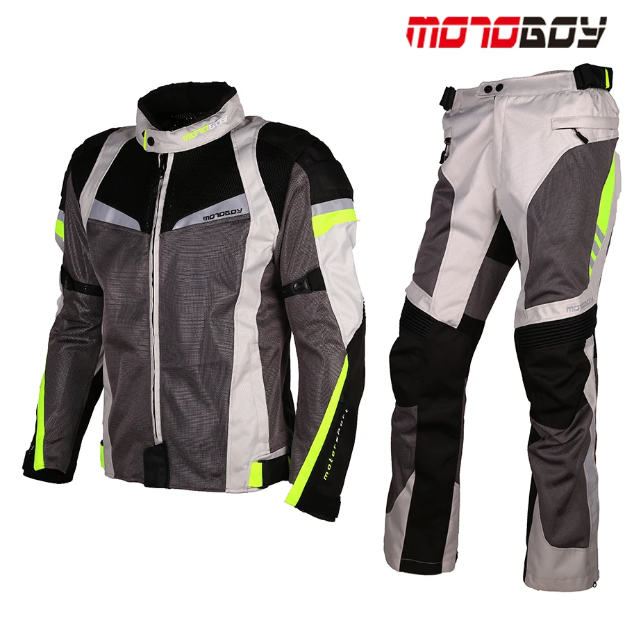 

new arrival summer Mesh motoboy motorcycle bike mesh suit ventilation and protective jacket and pant protector
