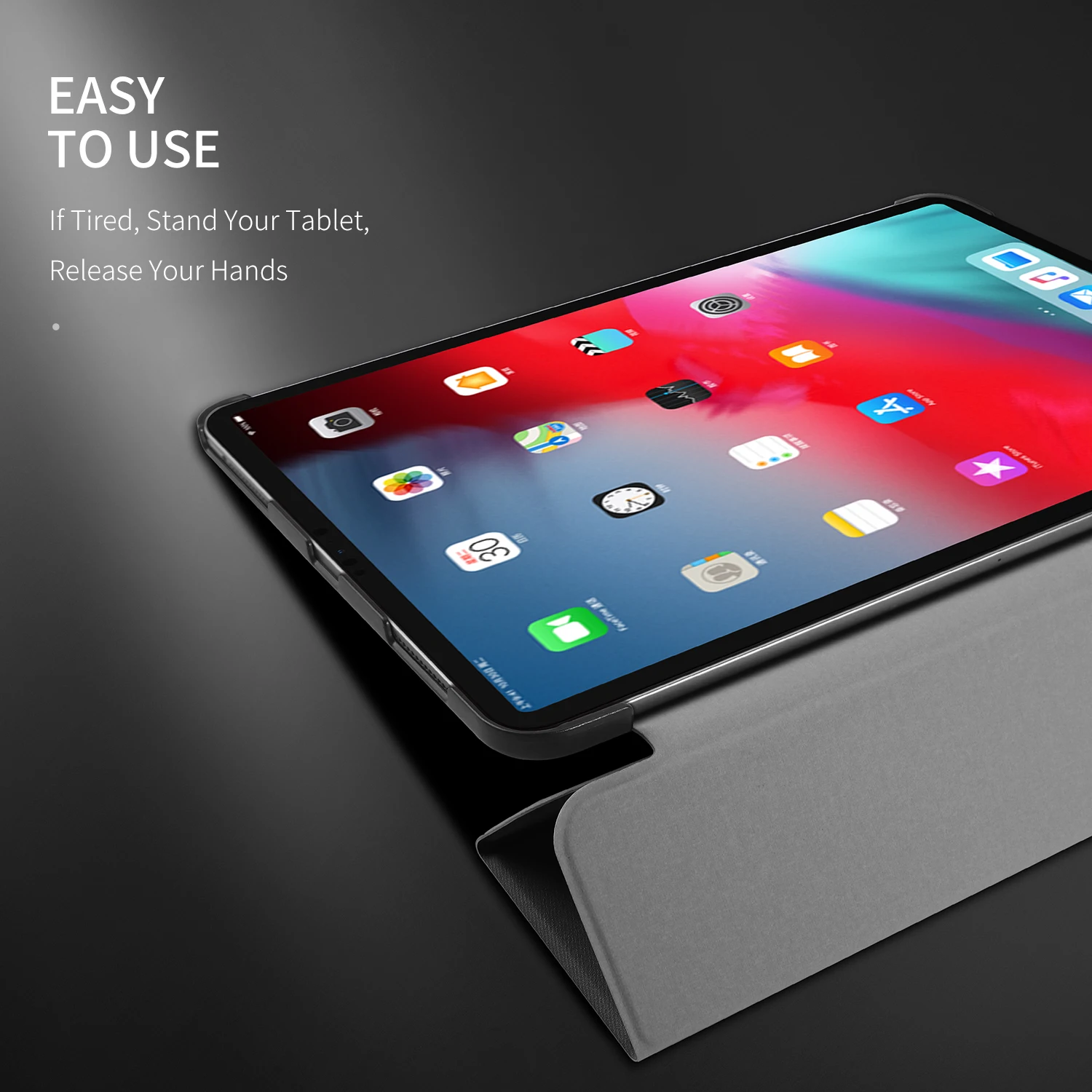 Роскошный чехол книжка из искусственной кожи для Apple iPad Pro 11 2018 A1980 с подставкой A1934