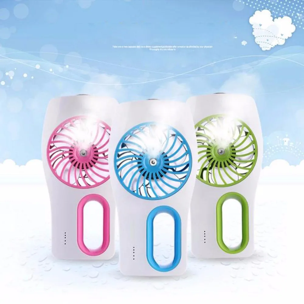 

Handy Cooler Small Fan, Mini-Air Conditioner Portable Speed Adjustable Fan Runs on Batteries or USB Free