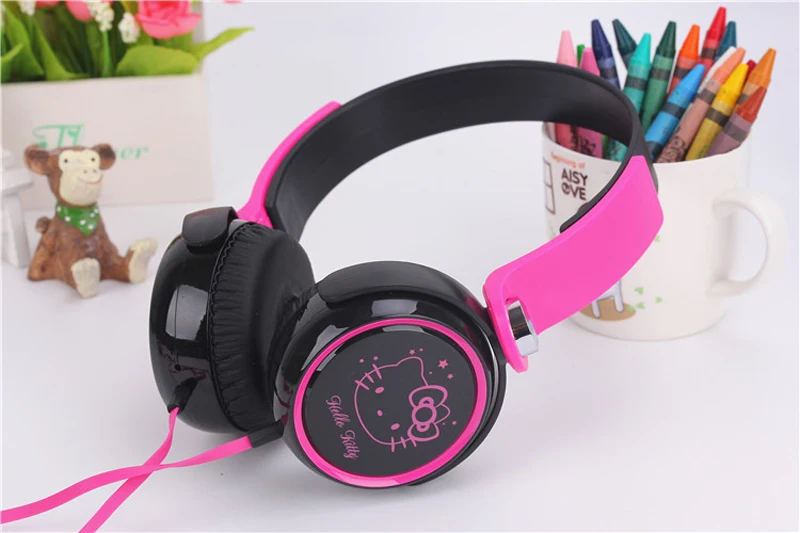 Birthday Gifts Cute Headphones with Mic Candy Color Foldable Kids Headset Earphone for font b Smartphone