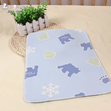 Best маленьких Водонепроницаемый мягкий маленький Размеры Коврики деревьев протектор для пеленания новорожденных Подгузники Детские Коврики мочи Коврики