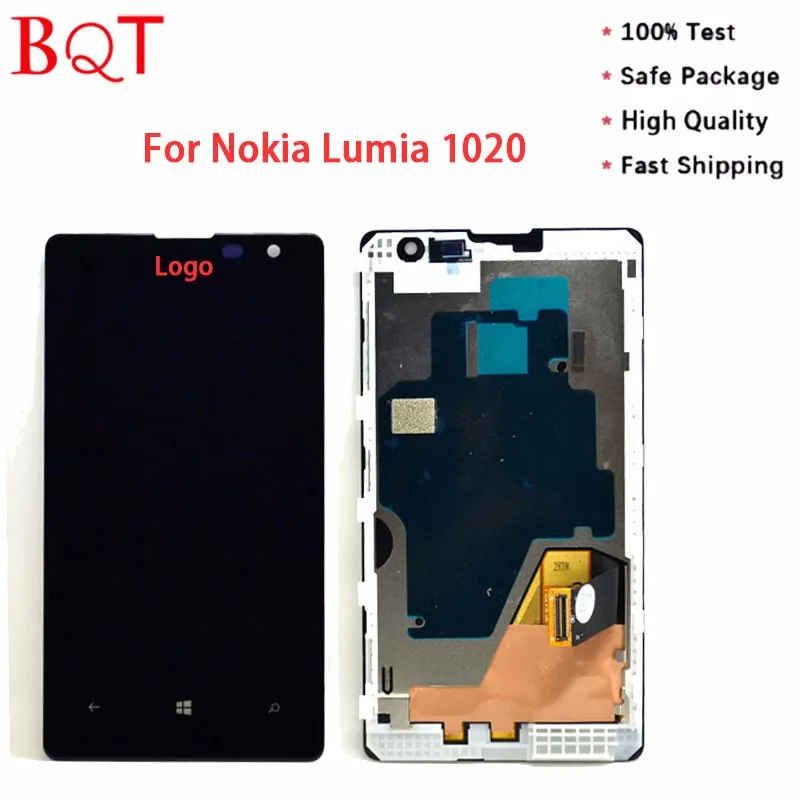 

High Quality for Nokia Lumia 1020 N1020 LCD Display with Touch Screen Digitizer + Frame Full Assembly