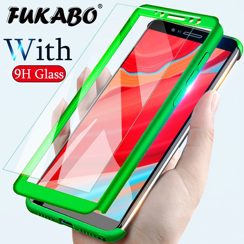 

Luxury 360 Degree Protection Phone Case For Xiaomi Redmi Note 5 Pro Protector Note 5 4 4X Protective Case For Redmi 5 Plus Cover