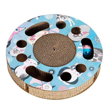 

Cat Scratch Board With Catnip Scratching Toy Interactive Play Supplies