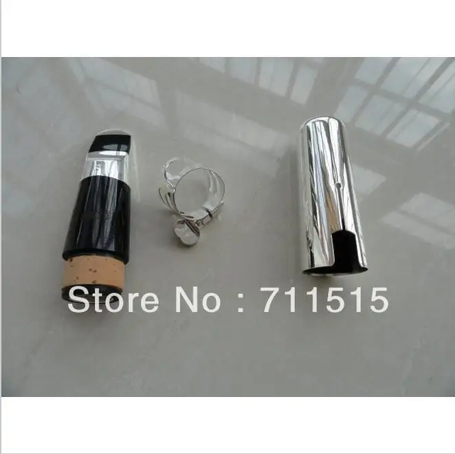 

Tenor B(b) the Clarinet Mouthpiece Long Size Silvering Bakelite Plated Metal Surface Mouthpiece