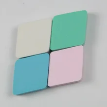 4 шт Гладкий макияж спонж слоеный красота удобный алмазные узоры спонж слоеный OA66