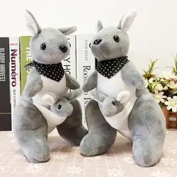 Два вида прекрасный плюшевый кенгуру игрушки 20 см 25 см