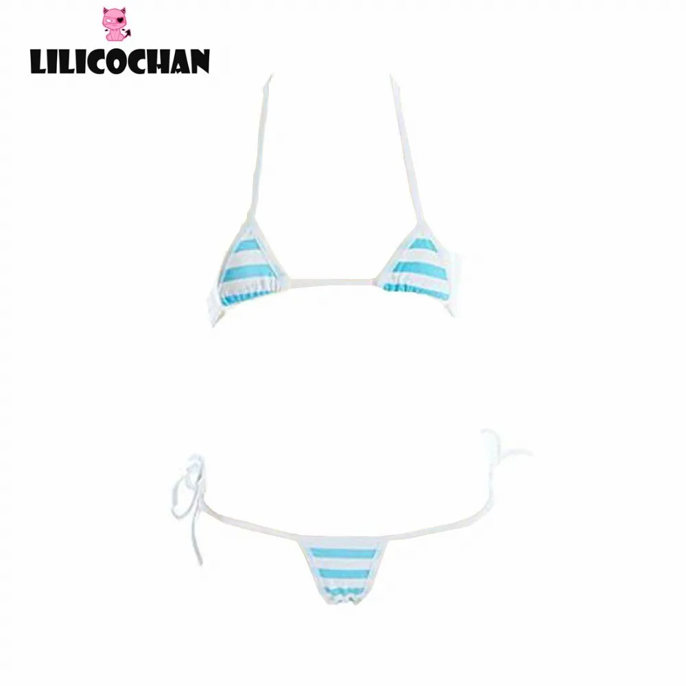 

Cute Kawaii Japanese Style Sexy Stripe Cotton Panties Bikini Lingerie for Cosplay