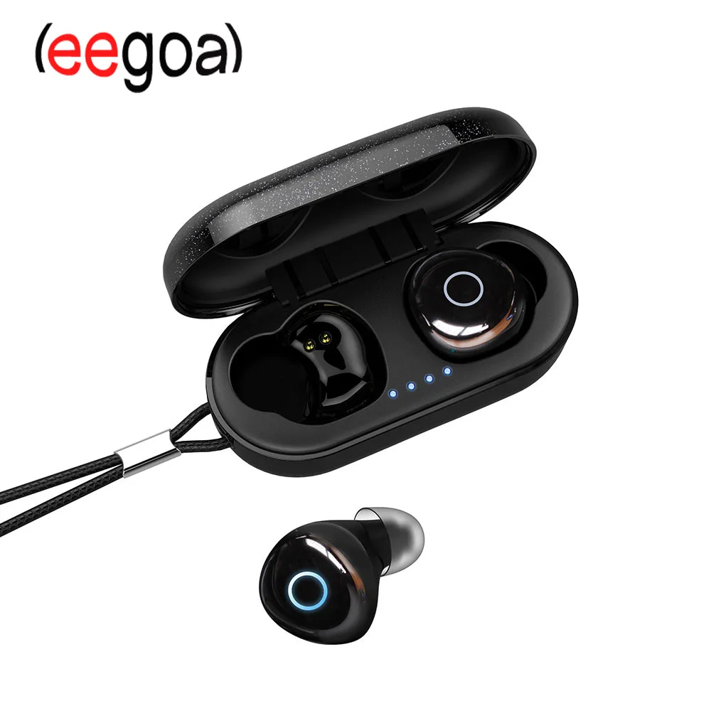

Q65 TWS Wireless Bluetooth Earphone V5.0 Headset Sports Wireless Earphones 3D Stereo Earbuds Mini in Ear Dual Microphone