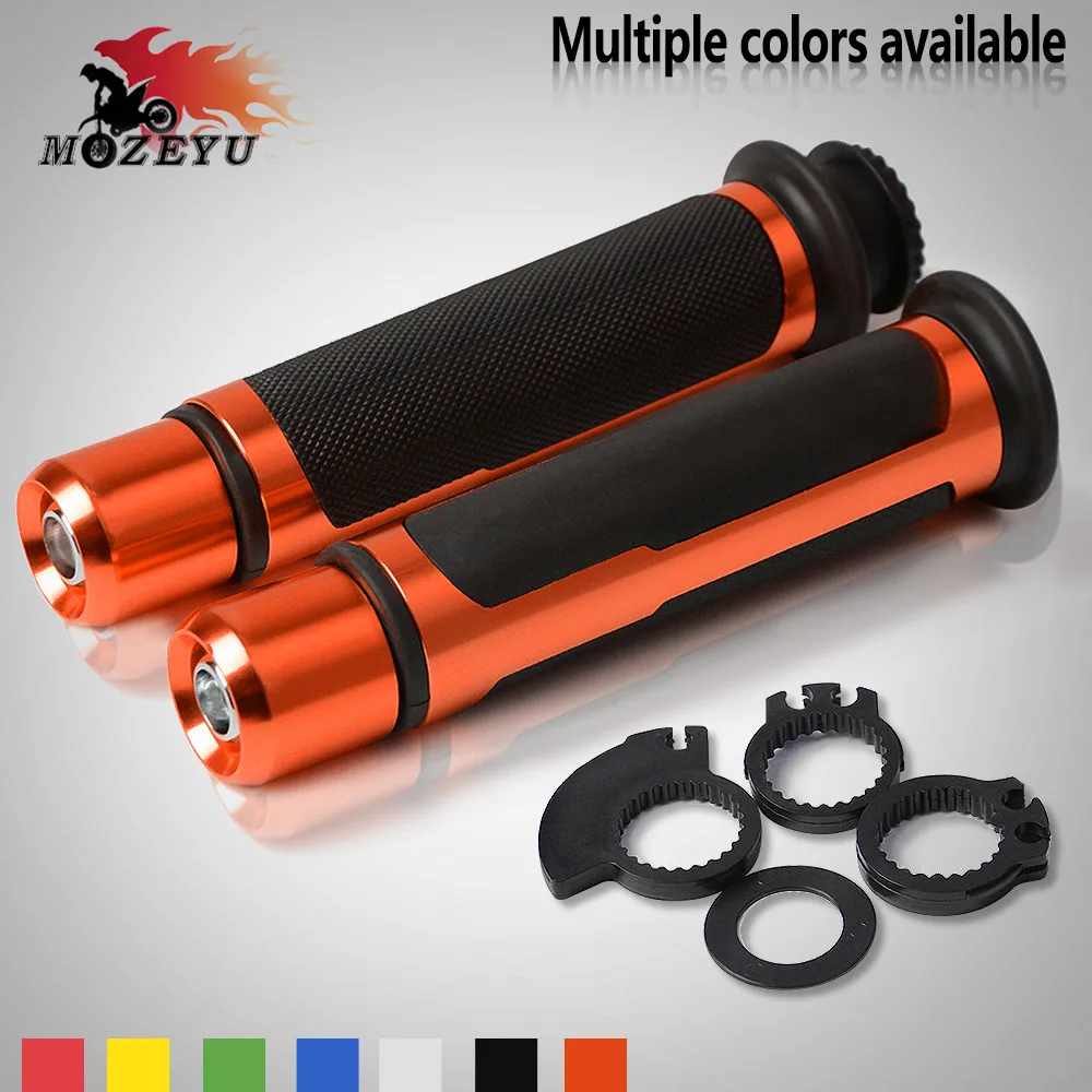 

Universal 7/8 22mm Handlebar Sport Bike Motorcycle Rubber Gel Hand Grips for KTM 990 SMR/SMT 690 Duke/SMC/SMCR 690 Enduro 690