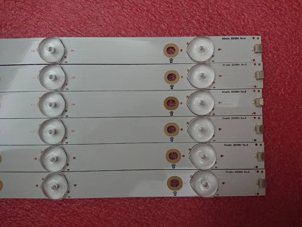 Nova 12 pçsset tira Retroiluminação LED Para