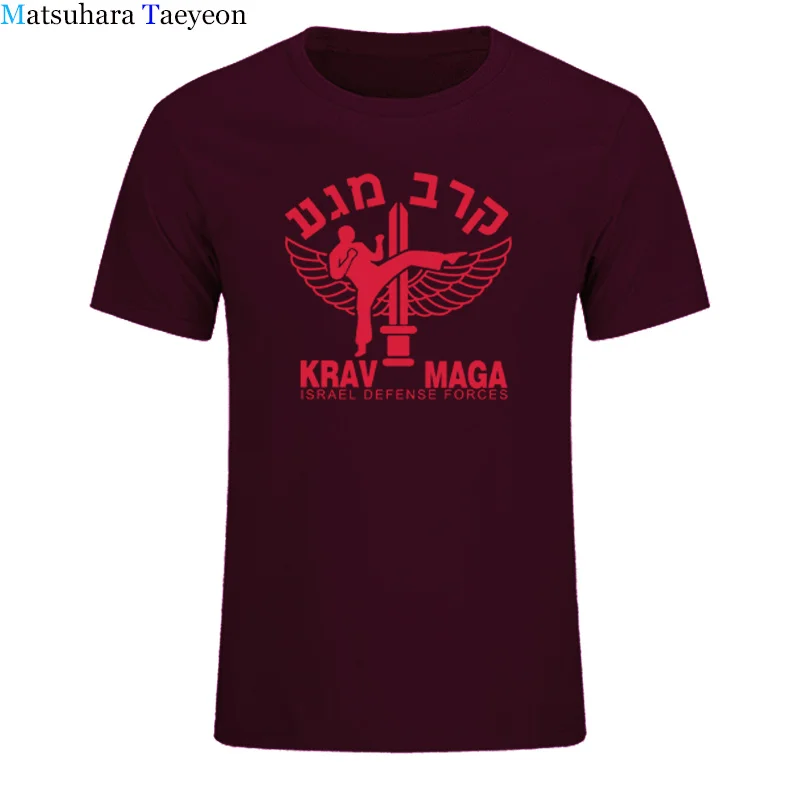 Мужская футболка с коротким рукавом, новинка, Israel Krav maga, футболки для мужчин, хлопок, Летний стиль, короткий рукав, Defense Force, футболка, топы - Цвет: 14