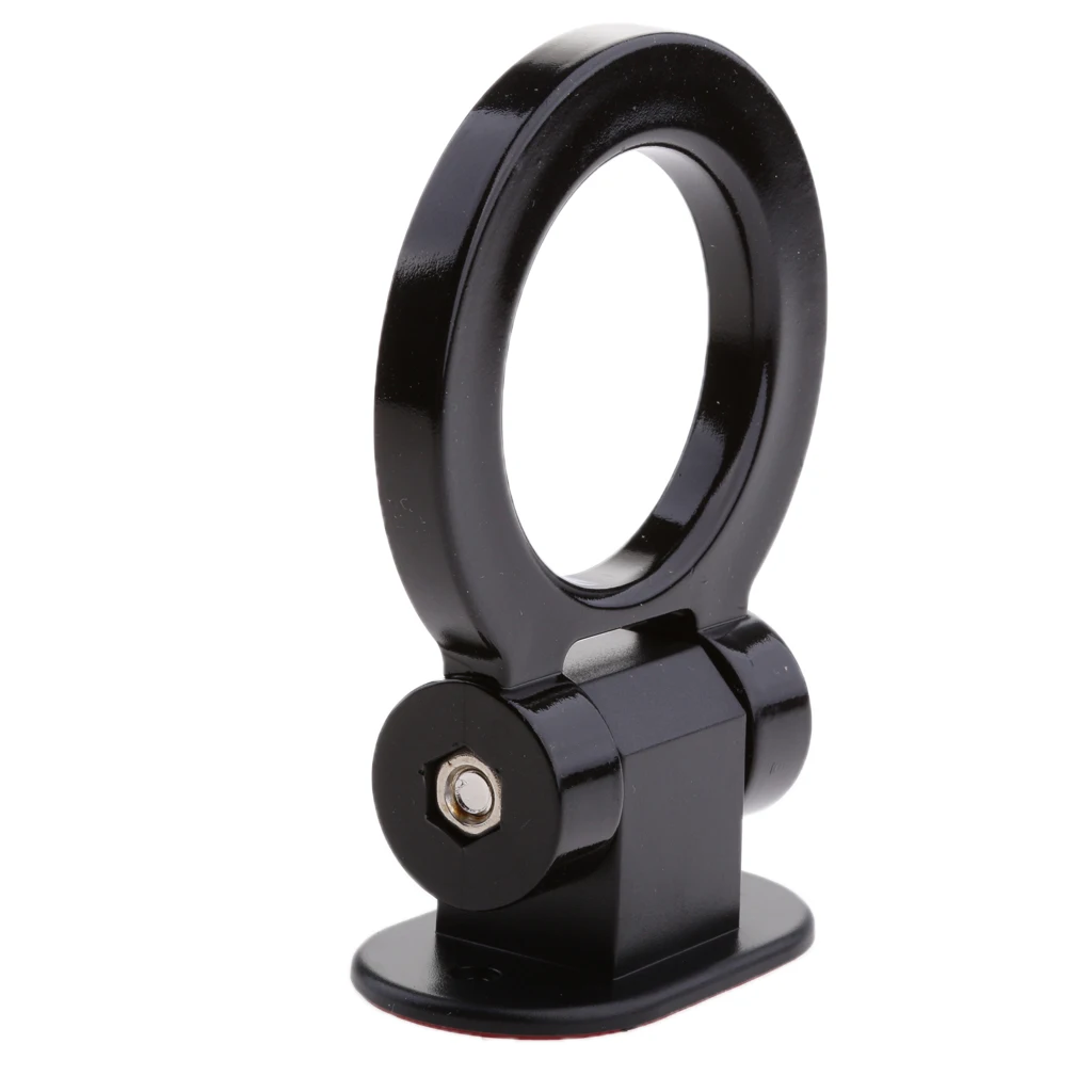 Racing Tow Hook Ring for Car SUV Front Rear Bumper Decoration ONLY ABS Plastic Apply Onto Bumper