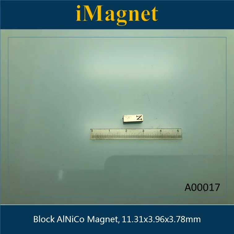 A00017 10 шт. блок AlNiCo магнит 11 31x3 96x3 78 мм пользовательская магнитная сталь|Магнитные