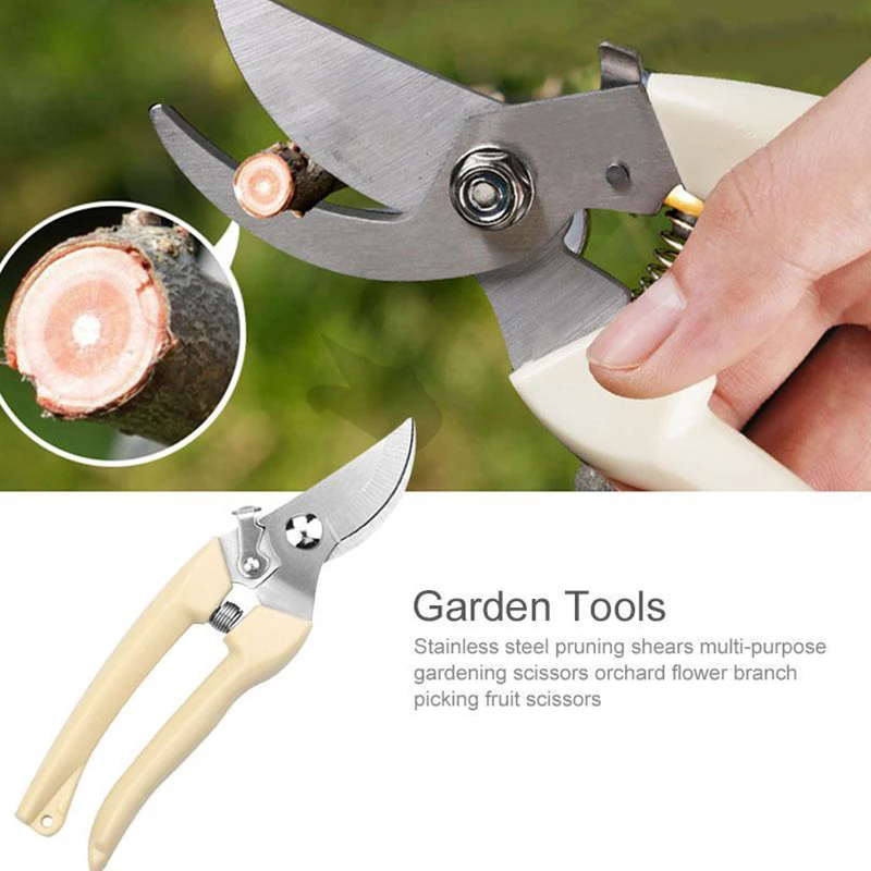 

KALAIDUN Pruners Tree Cutter Anti-slip Gardening Pruning Shear Fruit Bonsai Cutting Grafting Tools Gardening Secateurs Scissor