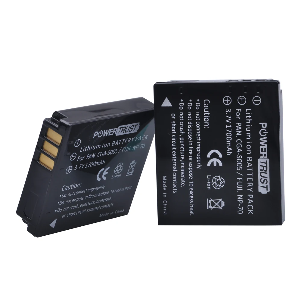 4 шт. CGA-S005 1700 мАч CGA S005 CGAS005 батареи для цифрового фотоаппарата PANASONIC DMW-BCC12 DMC-FX8 FX9 FX10 FX12 FX50 FX150 LX1 LX2