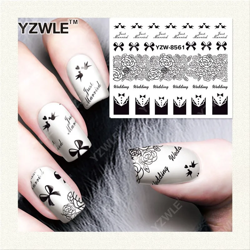 WUF 14 простыни детские украшения для ногтей предложения передачи воды печати наклейки для маникюрный салон # YZW (T-8552-8565)