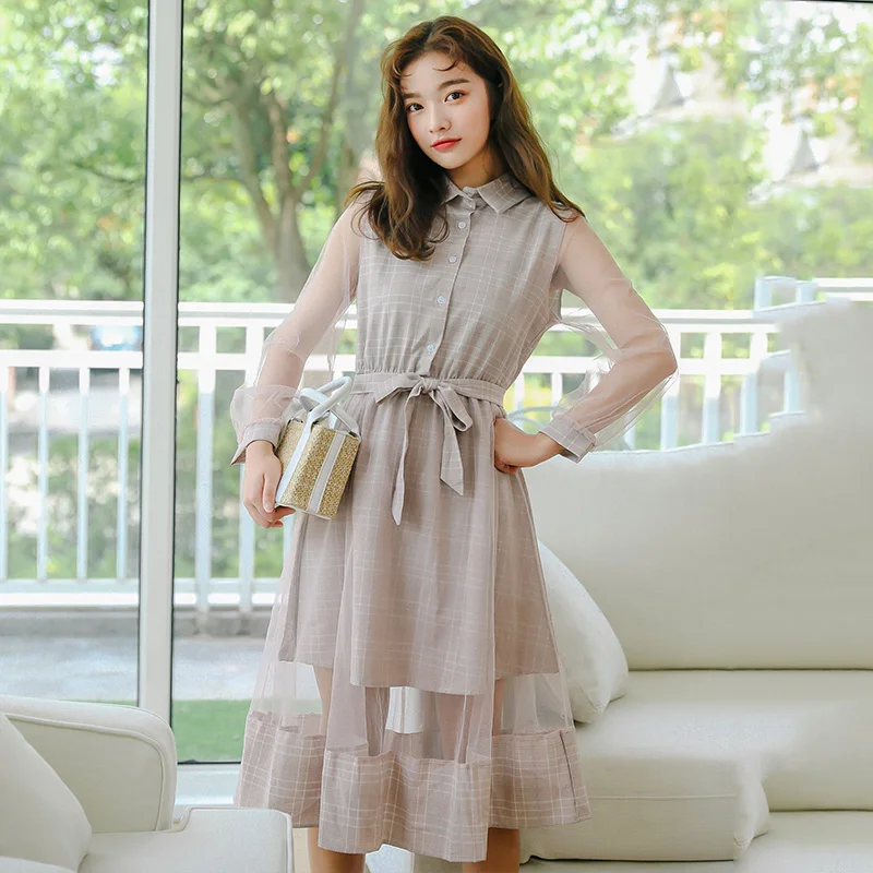 harajuku korean  style  women dresses  spring 2022 autumn 