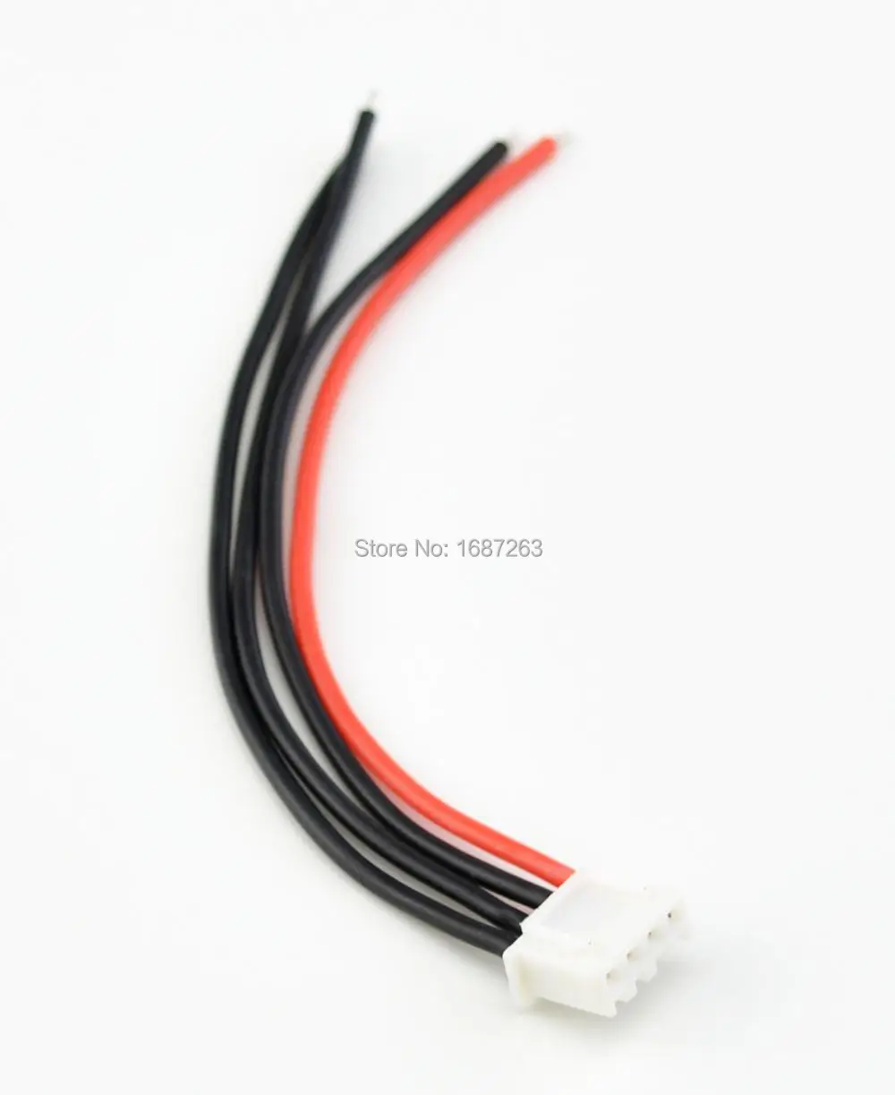 10 шт./лот см 100 мм RC Lipo зарядное устройство с разъемом 2s 3s 4s 5s 6s 22AWG кабель для IMAX B3