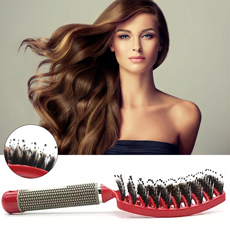 

Hair Brush Comb Scalp Professional Hairbrush Hair Women tangle Hairdressing Supply brush Tool hair comb for drop shipping VIP