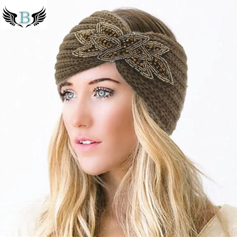 Accessoires Haaraccessoires Hoofdbanden & Tulbanden Cable knit headband oatmeal color Fall Winter fashion accessory womans gift  womens headband hair accessories handmade gift under 25 Xmas 