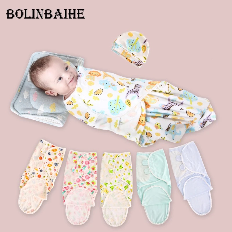 Langeau avec chapeau et fermeture éclair | Sac de nuit pour bébé, en coton biologique, attache kangourou fine pour bébé, enveloppe pour langouettes