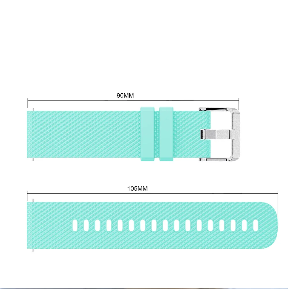 Силиконовый ремешок для наручных часов Garmin Vivoactive 3/Forerunner 645 для samsung gear S2 спортивные Сменные аксессуары для часов