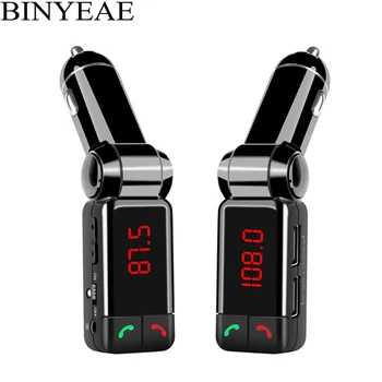 

Bluetooth Handsfree Car Kit FM Transmitter Mp3 player Radio Stereo Adapter In-car Receiver with Dual 5V/2.1A (max)