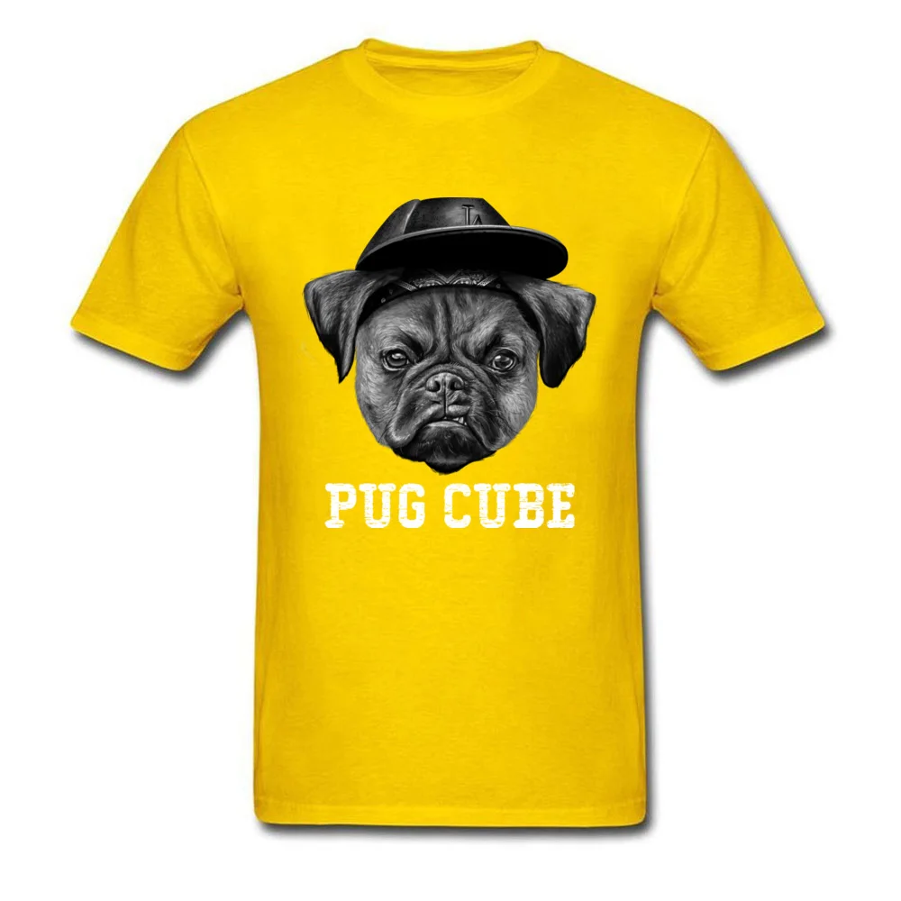 Pug Cube_yellow