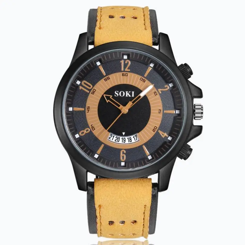 

Fashion Chronograph Sport Mens Watches Luxury Top Brand Quartz Watch Reloj Hombre 2018 Clock Male relogio Masculino #D