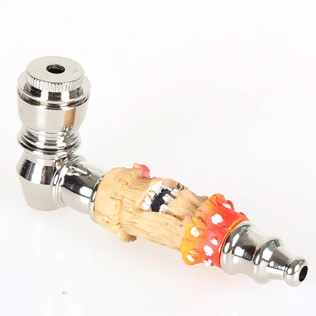 New High Quality Metal smoking Pipes Jamaica Rasta mini Tobacco weed Pipe cool Gift for smoker