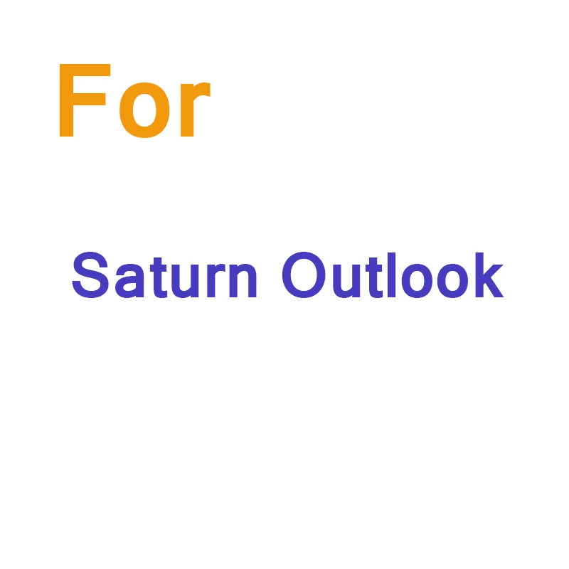 Cawanerl автомобиль 4 двери капюшон багажник резиновое уплотнение уплотнительной ленты Комплект звук Управление уплотнительная прокладка боковой обрез для Сатурн месяц Vue - Цвет: For Saturn Outlook