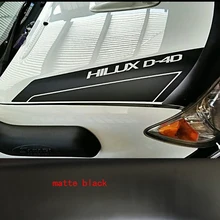 4wd внедорожные гонки Стиль крутой капюшон графическая виниловая Автомобильная Наклейка для toyota hilux vigo