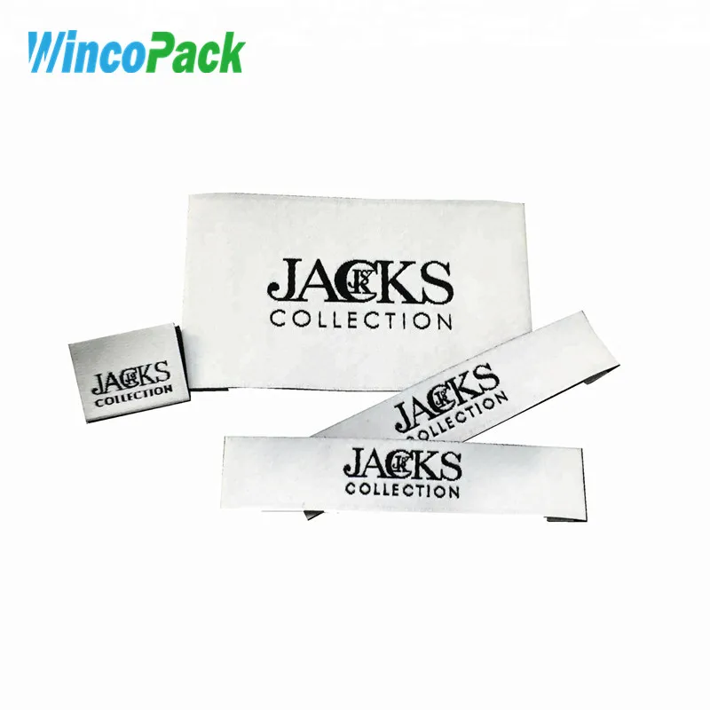

factory fashion Customized sewing labels Shirt Bags custom clothes tags Woven Labels for clothes