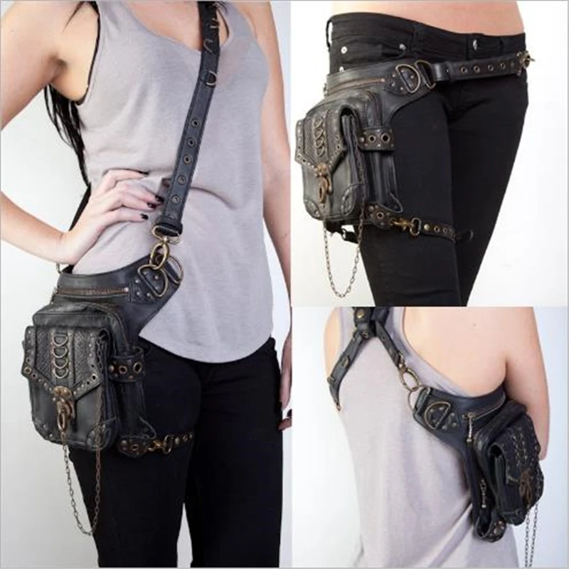 

Messenger Bag Cosplay Steampunk Retro Outdoor Bag Motorcycle Bag Lady Shoulder Game Halloween Unisex